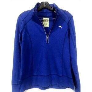 Tommy Bahama NFL NY Giants Collaboration 1/4 Zip Sweatshirt Womens XS